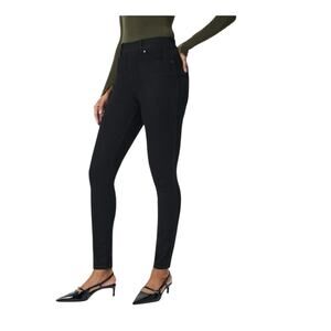 SPANX size small black skinny pull on jeggings denim jean